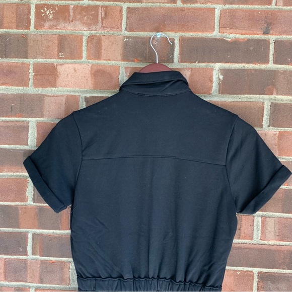 Ava And Ever Black Romper Short Sleeve UK Size 8 US 4 NEW - Picture 7 of 9